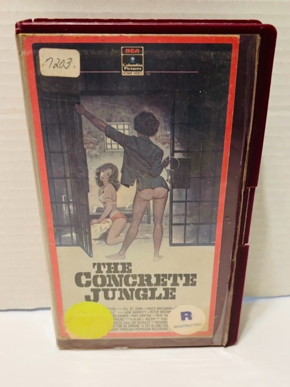 The Concrete Jungle VHS Tape –Rare Find